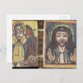 Carte Postale Avant d'un diptyque à double face avec Marie (Devant / Derrière)