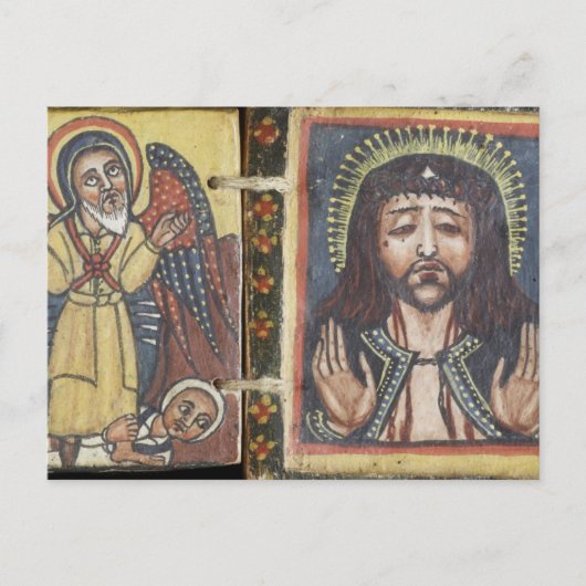 Carte Postale Avant d'un diptyque à double face avec Marie (Devant)