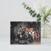 Carte Postale Avant la confession, 1877 (Debout devant)