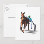 Carte Postale Avant la course (Devant / Derrière)