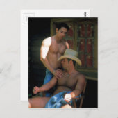 Carte Postale Avant le Bunkhouse (Devant / Derrière)