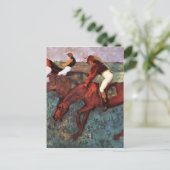 Carte Postale Avant Le Début Formation Jockeis - Diplôme Peintur (Debout devant)