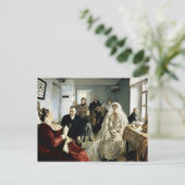 Carte Postale Avant le Mariage, les années 1880 (Debout devant)