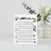 Carte Postale Avantages de la chanson Apple Trees (Debout devant)