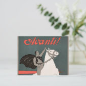 Carte Postale Avanti (Debout devant)