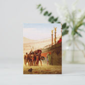 Carte Postale Ave Caesar par Jean-Léon Gérôme (Debout devant)
