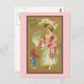 Carte Postale Avec amour (Devant / Derrière)