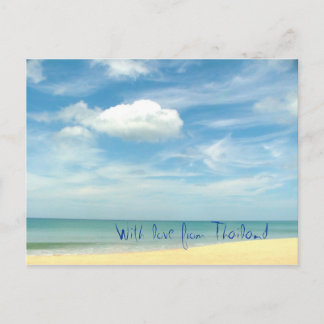 Carte Postale Avec amour de Thaïlande