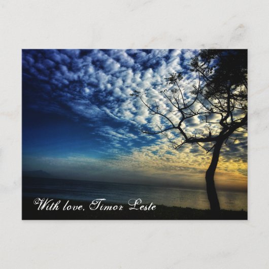 Carte Postale Avec amour, Timor Oriental (Devant)