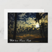 Carte Postale Avec amour, Timor Oriental (Devant / Derrière)