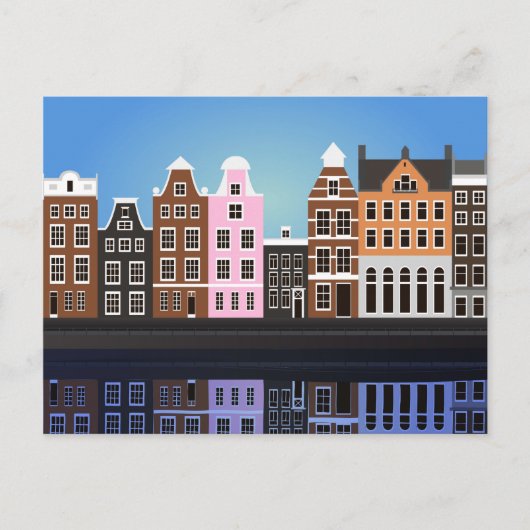 Carte postale avec Amsterdam (Devant)