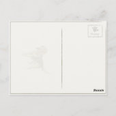 Carte Postale Avec Ancien Chien 1852 Peinture Impr (Dos)