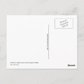 Carte postale avec Castel Sant'Angelo à Rome (Dos)