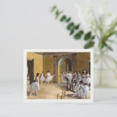 Carte Postale Avec Célèbre Ballet Peinture (Debout devant)