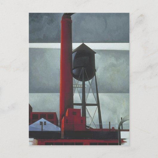 Carte Postale Avec Charles Demuth Peinture (Devant)