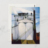 Carte Postale Avec Charles Demuth Peinture (Devant / Derrière)