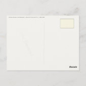 Carte Postale Avec Cocker Peinture Spaniel (Dos)