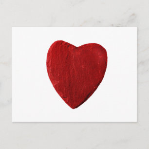 Carte postale avec coeur
