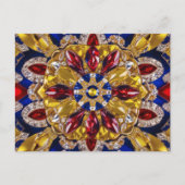 Carte postale avec Colombie Colors Design (Devant)