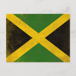 Carte postale avec Dirty Flag de Jamaïque