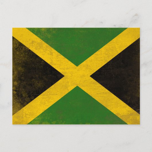 Carte postale avec Dirty Flag de Jamaïque (Devant)