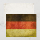 Carte postale avec Dirty Flag en Allemagne (Devant / Derrière)