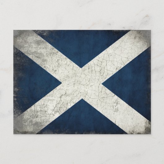 Carte postale avec Dirty Scottish Flag (Devant)
