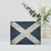 Carte postale avec Dirty Scottish Flag (Debout devant)