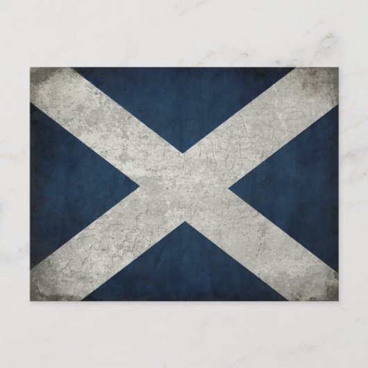 Carte postale avec Dirty Scottish Flag (Devant)