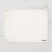 Carte postale avec Dirty Vintage Drapeau des États (Dos)