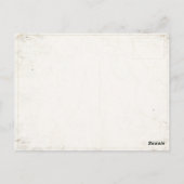 Carte postale avec Dirty Vintage Drapeau du Japon (Dos)