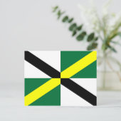 Carte postale avec Drapeau de Monterey, Californie (Debout devant)