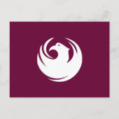 Carte postale avec Drapeau de Phoenix, Arizona (Devant)