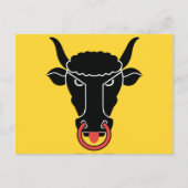 Carte postale avec Drapeau du canton d'Uri, Suisse (Devant)