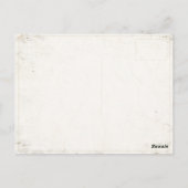 Carte postale avec drapeau norvégien désarmé (Dos)