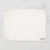 Carte postale avec drapeau Texas Vintage (Dos)