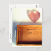 Carte postale avec éléments du matériau Montessori (Devant / Derrière)