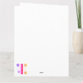 CARTE POSTALE AVEC ENVELOPPE studio miiri (Dos)