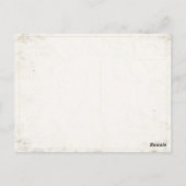 Carte postale avec impression vintage cool de New  (Dos)