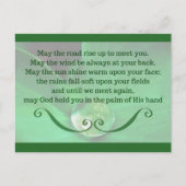 Carte postale avec Irish Blessing (Devant)