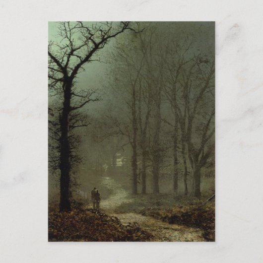 Carte Postale Avec John Atkinson Grimshaw Peinture (Devant)