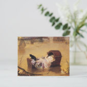 Carte Postale Avec John Everett Millais Peinture (Debout devant)