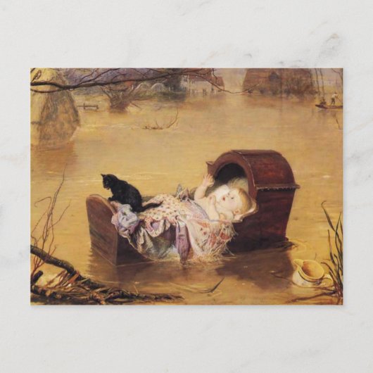 Carte Postale Avec John Everett Millais Peinture (Devant)