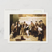 Carte Postale Avec John George Peinture Brown (Devant / Derrière)