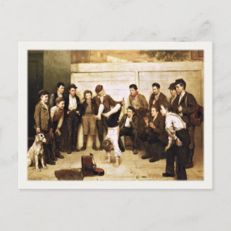 Carte Postale Avec John George Peinture Brown