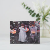 Carte Postale Avec John Singer Sargent Peinture (Debout devant)