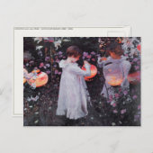 Carte Postale Avec John Singer Sargent Peinture (Devant / Derrière)
