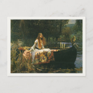 Carte postale avec John William Waterhouse Paintin