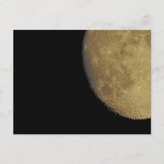 Carte postale avec la Lune (Devant)