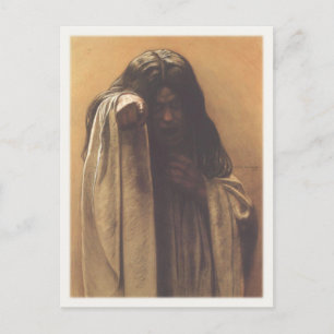 Carte Postale Avec La Peinture De Carlos Schwabe